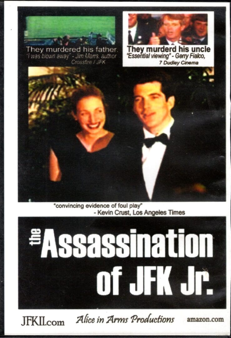 A poster of the assassination of jfk jr.